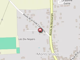 Carte de Mole Martine à Montcresson