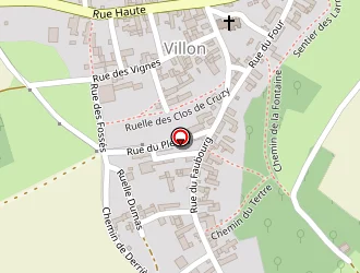 Carte de M. Lobry Noël à Villon