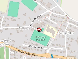 Carte de Queguiner Publicite à Pleuven