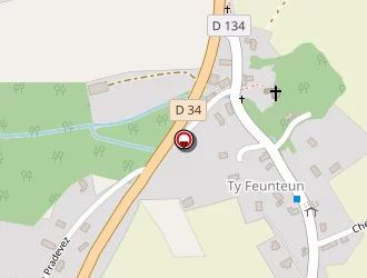 Carte de Odet Performance Diagnostic Immobilier (opdi) à Clohars-fouesnant