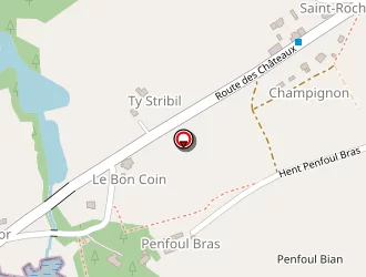 Carte de Breizh Réceptions à Plomelin