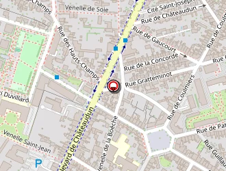 Carte de Brigitte Coiffure à Orléans