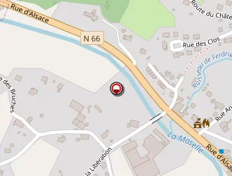 Carte de Spidelor à Ferdrupt