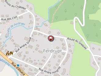 Carte de Ecole Maternelle à Ferdrupt