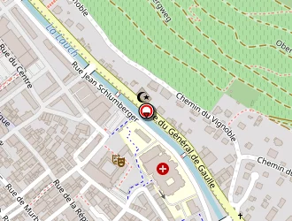 Carte de La Coupole à Guebwiller