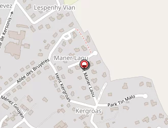 Carte de Riou Gilbert à Plonéour-lanvern