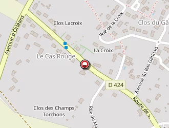 Carte de Taxi Ambulances Saint Jacques à Donnery