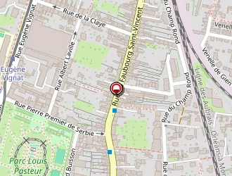 Carte de La Souris Verte à Orléans