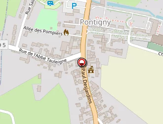 Carte de Ecole à Pontigny