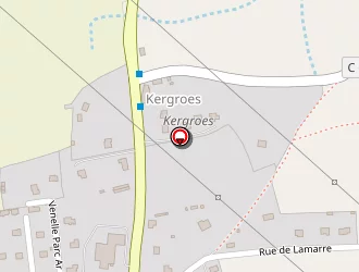 Carte de Le Dez Anthony à Tréméven