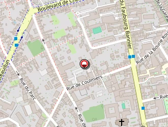 Carte de Gymnase Daniel Deniau à Orléans