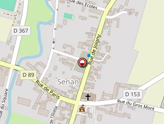 Carte de Snc Rouge à Senan