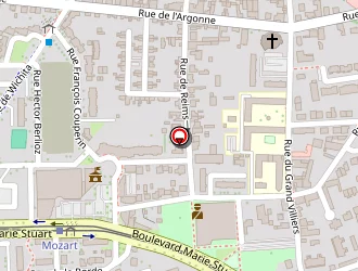 Carte de Franprix à Orléans