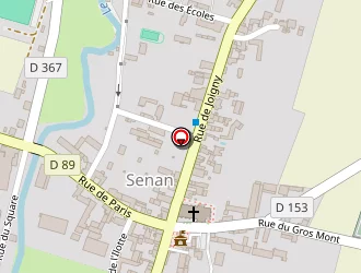 Carte de Favelier Patricia à Senan