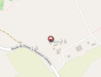 Carte de Le Brun Bernard à Tréogat