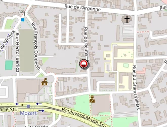 Carte de Fleury Max à Orléans