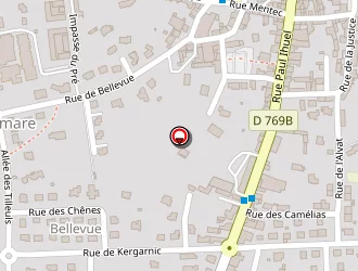 Carte de Abri Pétanque à Plouay