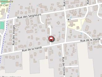 Carte de Stand De Tir à Fessenheim