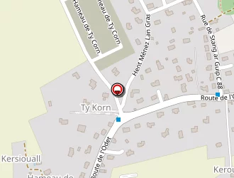 Carte de Quimper Internet à Gouesnach