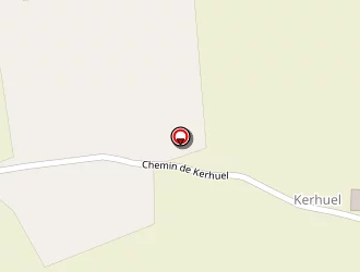 Carte de Flatrès à Concarneau