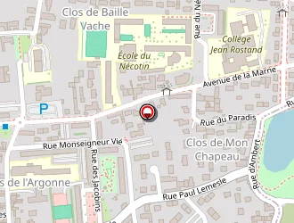 Carte de Renov Centre à Orléans