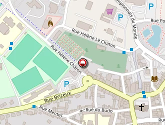 Carte de Pro Shop Bike à Plouay