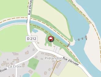 Carte de Le Prélandon à Spay