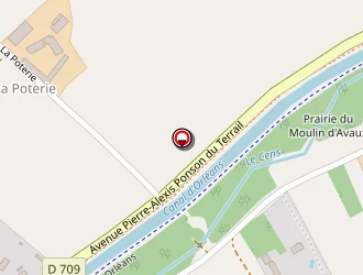 Carte de Domelec à Donnery