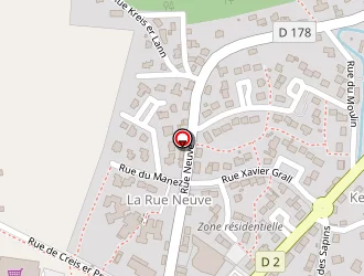 Carte de Cecab à Plouay