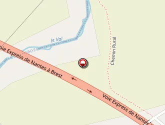 Carte de Bélisama à Melgven