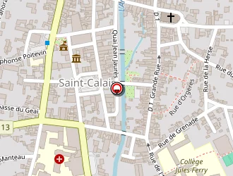 Carte de Monge Olivier à Saint-calais