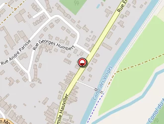 Carte de Sandrine Coiffure à Corre