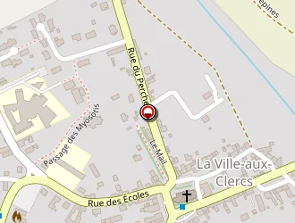 Carte de Bailly Nadine à Ville-aux-clercs (la)