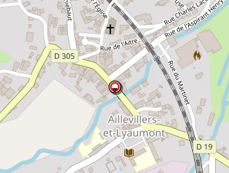 Carte de La Poste à Aillevillers-et-lyaumont