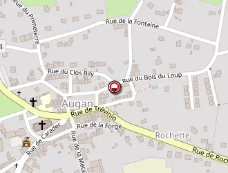 Carte de Dieu Pierre à Augan