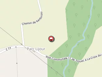 Carte de Pauline Beloeil à Melgven