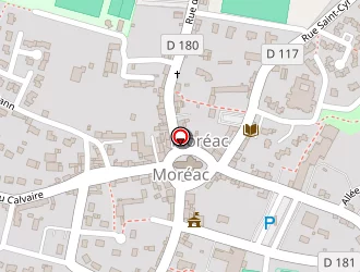 Carte de La Poste à Moréac