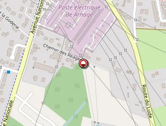 Carte de Chronoservices à Arnage