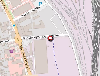 Carte de Loiret Medical Service Reha-team à Fleury-les-aubrais