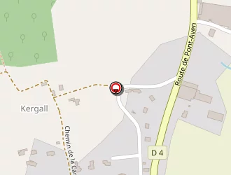 Carte de De Tremeur (earl) à Bannalec