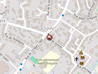 Carte de Transports Régnard à Spay