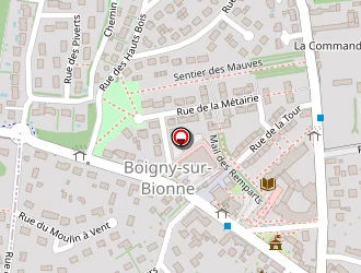 Carte de Derraz Yamine à Boigny-sur-bionne