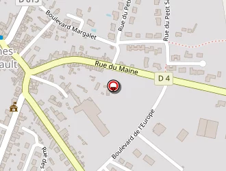 Carte de Hachet Nicolas à Quelaines-saint-gault