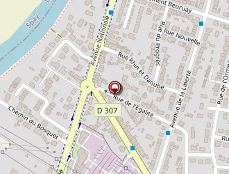 Carte de Loc'barnums à Arnage