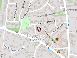 Carte de La Poste à Boigny-sur-bionne