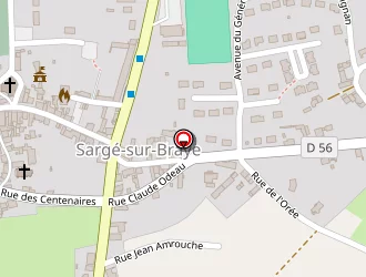 Carte de Daniel Menuiserie à Sargé-sur-braye