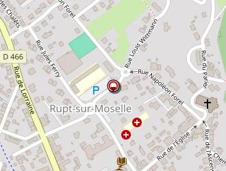 Carte de Espace Beauté à Rupt-sur-moselle