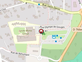 Carte de Blm Entreprise Centre Bretagne à Ploërmel