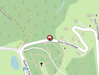 Carte de Hôtel Les Buttes à Ventron