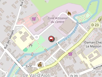 Carte de Les Grands Opticiens 2 à Val-d'ajol (le)